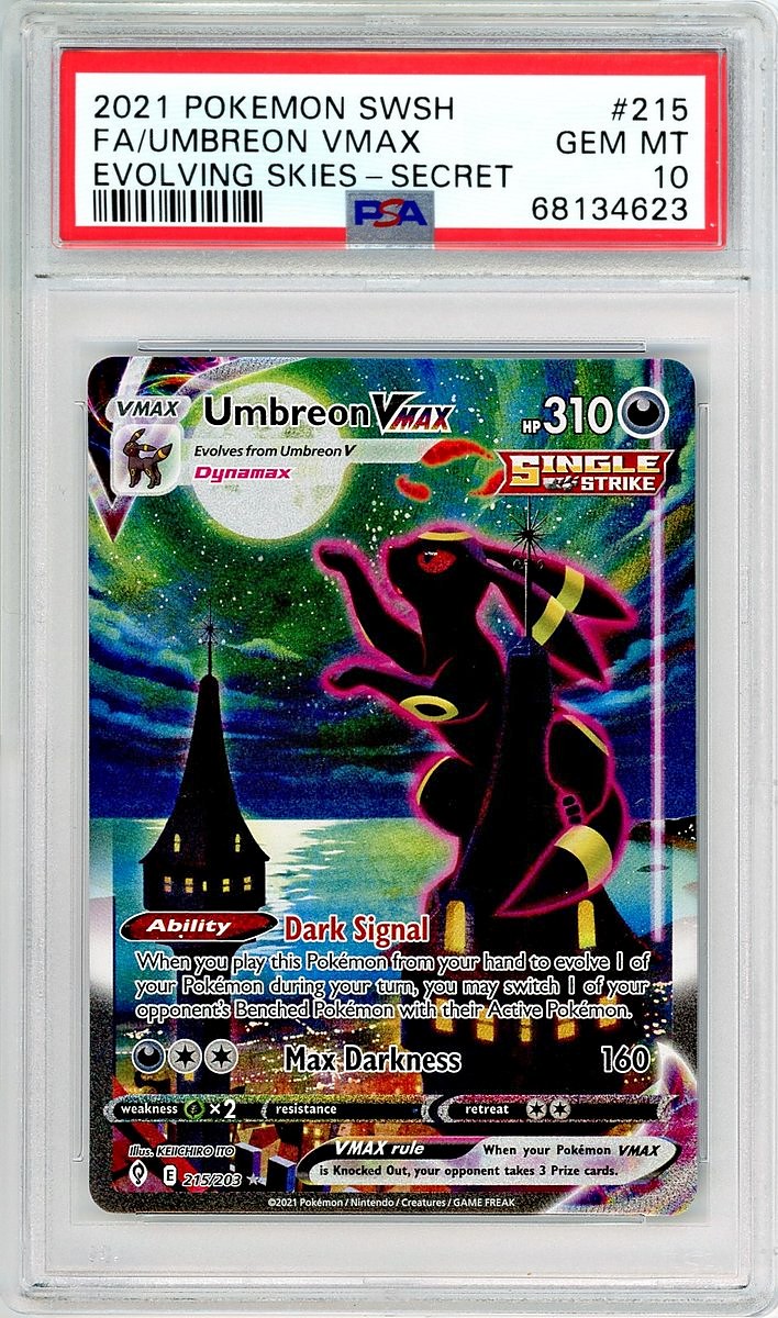 Umbreon VMAX SR Sword & Shield: Evolving Skies