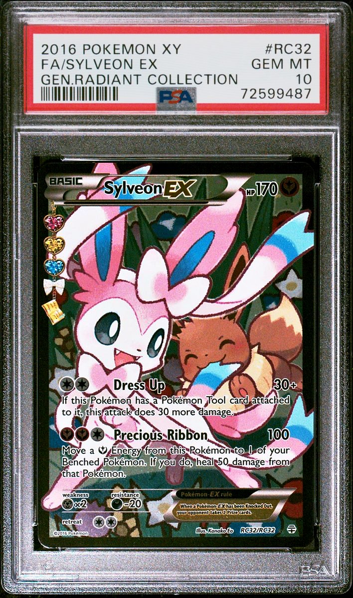Sylveon EX Radiant Collection Generations