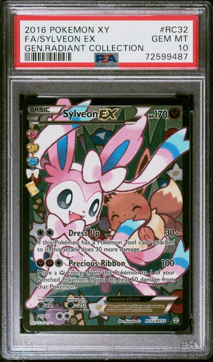 Sylveon EX Radiant Collection Generations 10