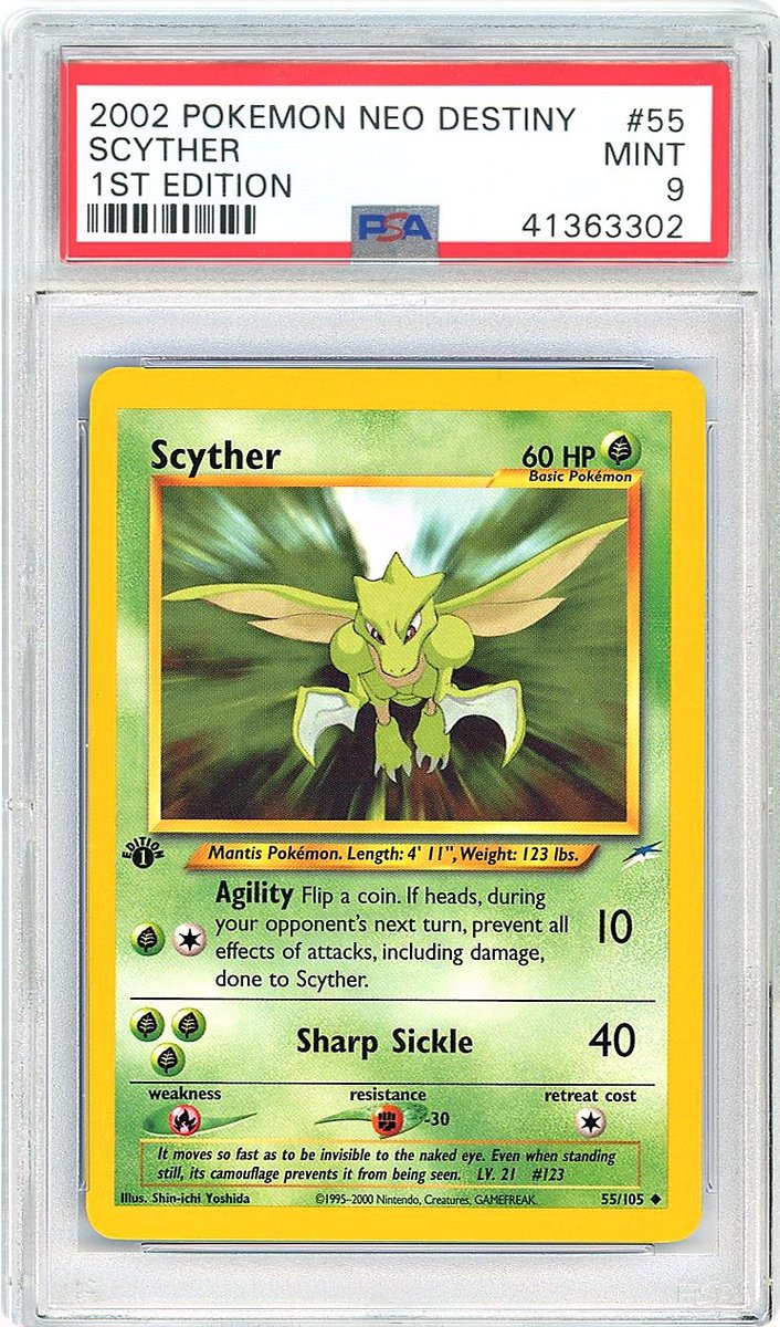 Scyther 1st Edition Neo Destiny