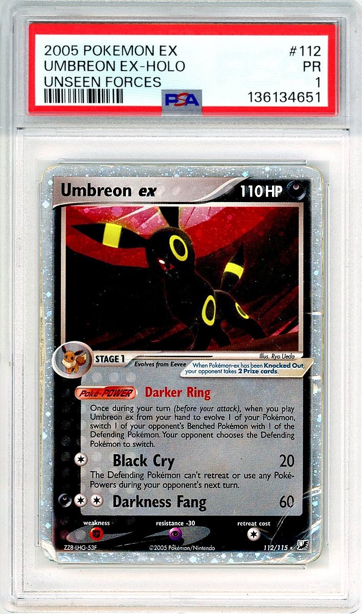 Umbreon Ex Unseen Forces Ex Unseen Forces