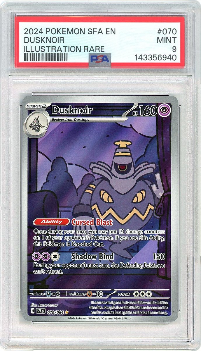 Dusknoir IR Shrouded Fable