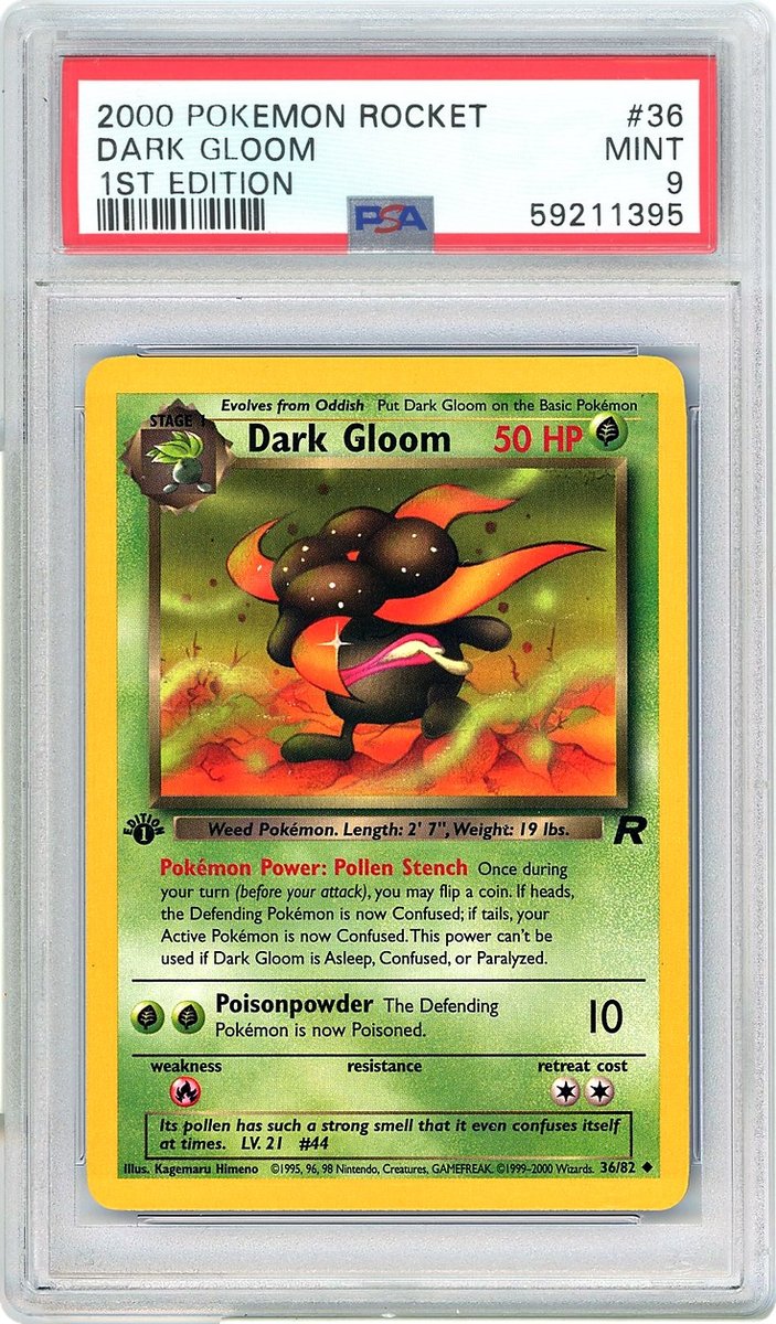Dark Gloom 1st Edition Rocket