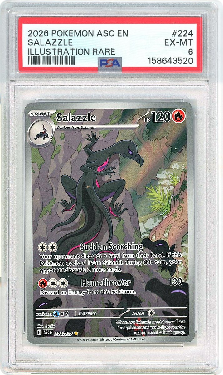 Salazzle IR Ascended Heroes