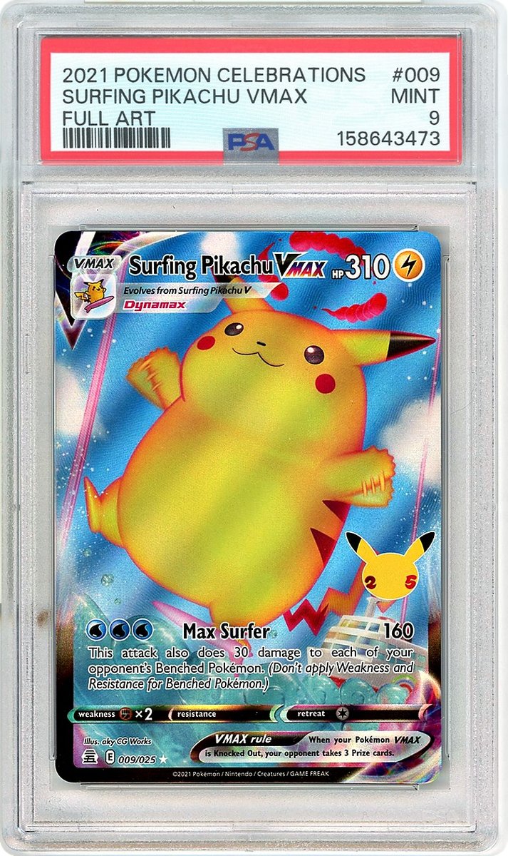 Full Art / Surfing Pikachu Vmax