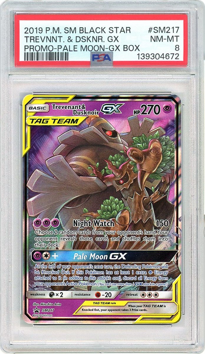 Trevenant & Dusknoir Gx