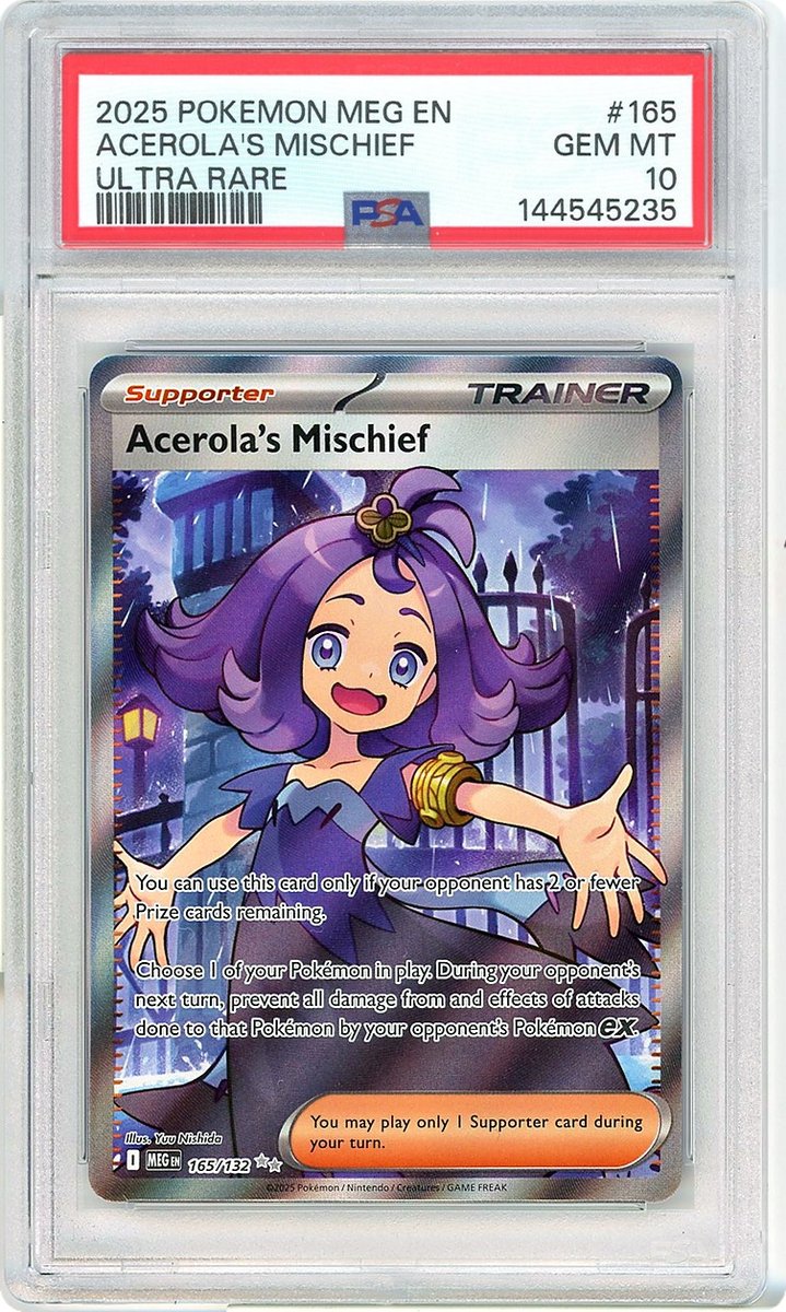 Acerola's Mischief UR Mega Evolution