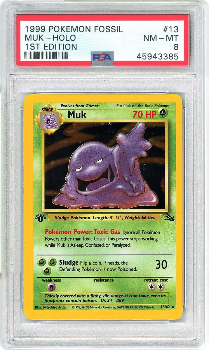 Muk 1st Edition Fossil