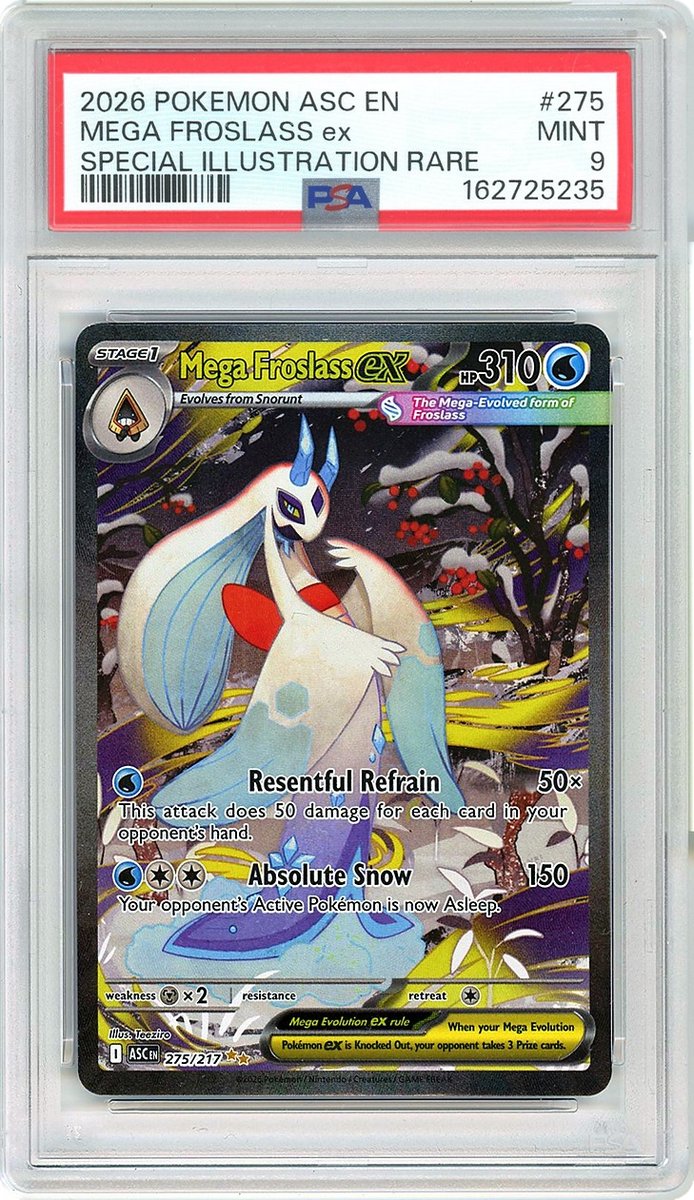 Mega Froslass Ex SIR Ascended Heroes