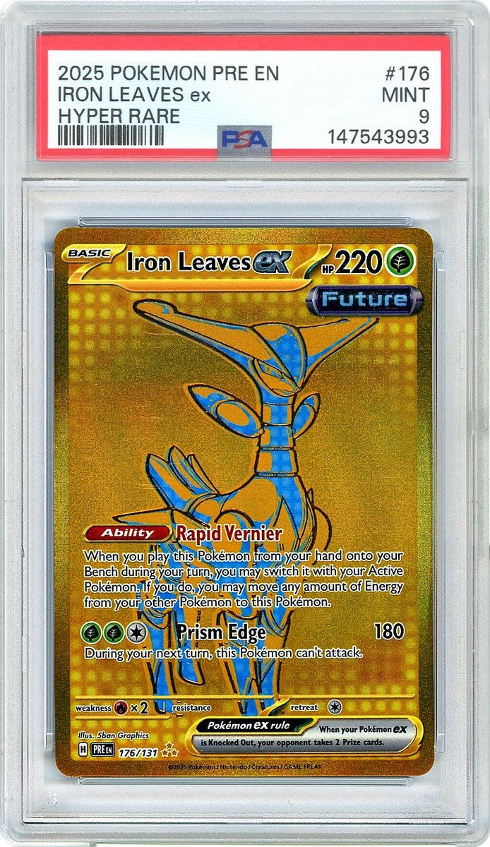 Iron Leaves Ex HR Prismatic Evolutions