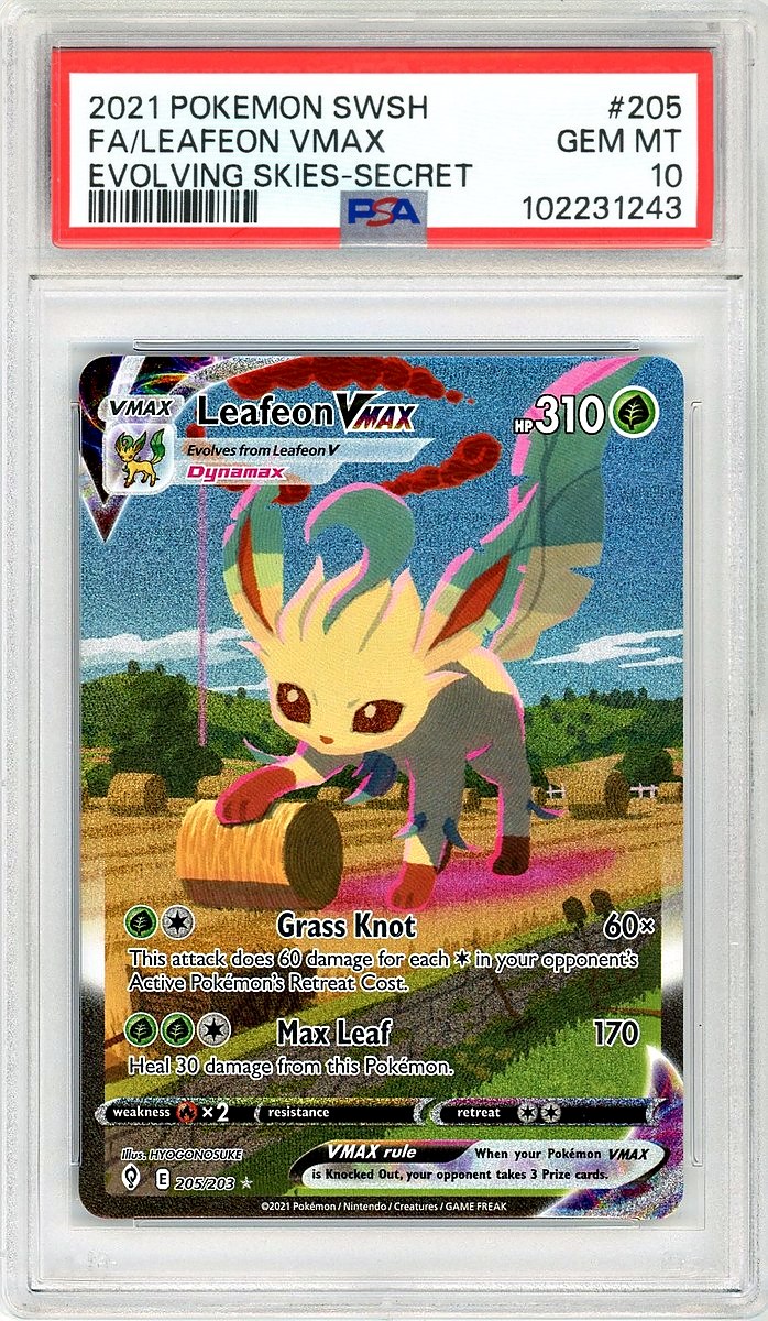 Leafeon VMAX SR Sword & Shield: Evolving Skies