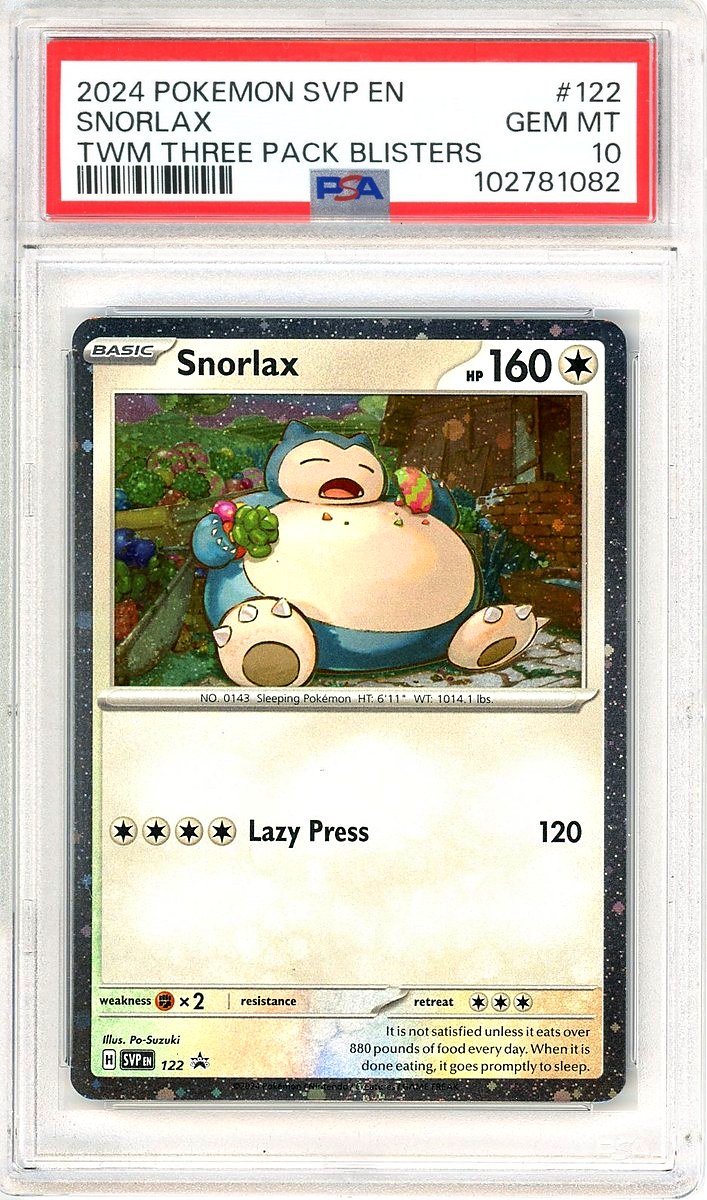 Snorlax Twilight Masquerade Three Pack Blister Sv Black Star Promo