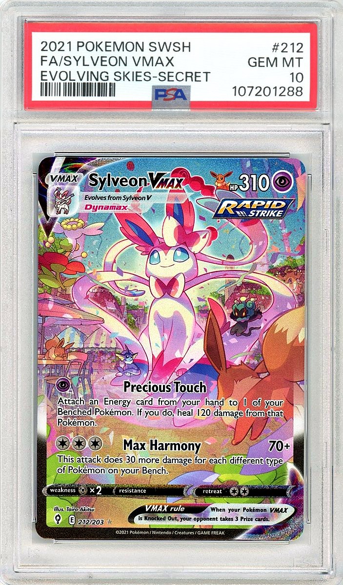 Sylveon VMAX SR Sword & Shield: Evolving Skies