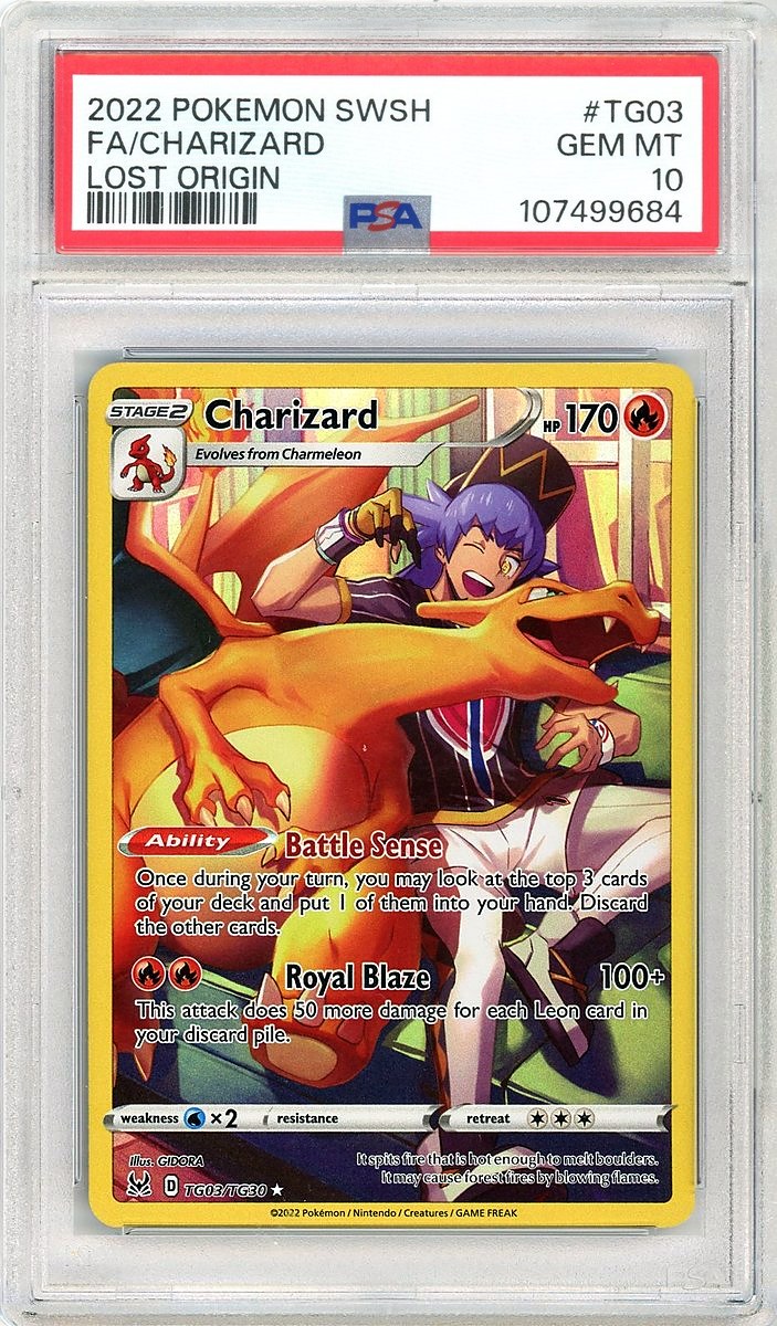 Full Art / Charizard Lost Origin Sword & Shield Lost Origin