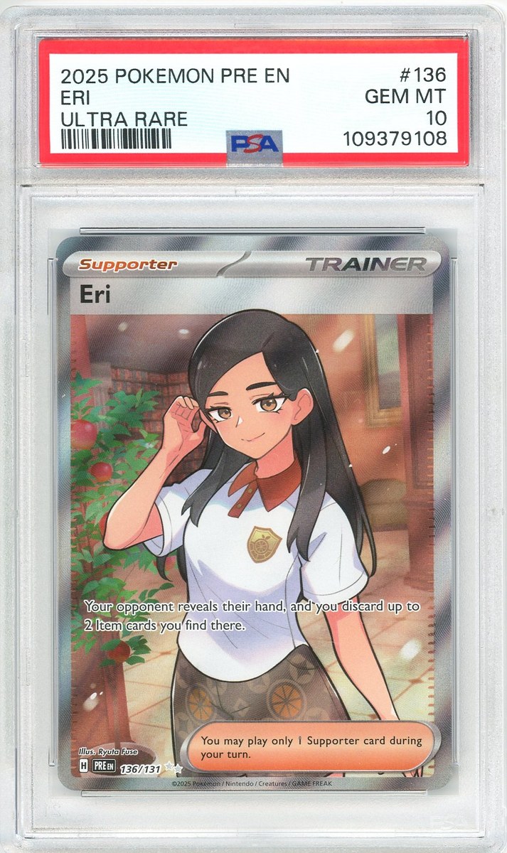 Eri UR Prismatic Evolutions PSA 10