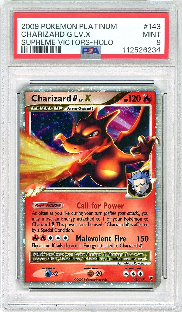 Charizard G Lv.x Supreme Victors-Holo Platinum Supreme Victors