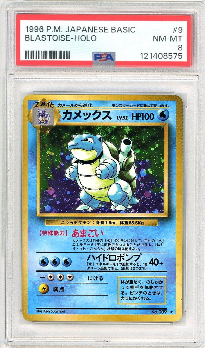 Blastoise Holo Japanese Basic