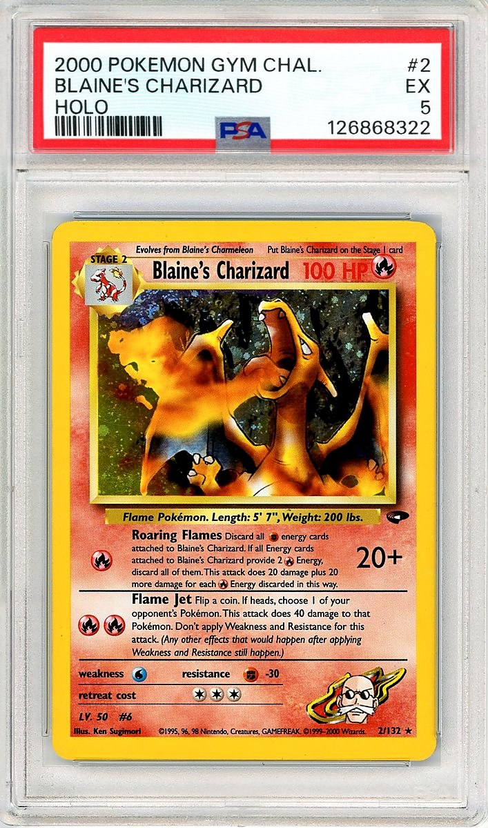 Blaine's Charizard