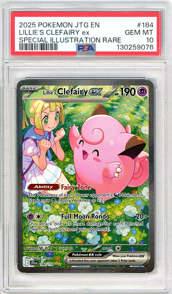 Lillie's Clefairy Ex SIR Journey Together