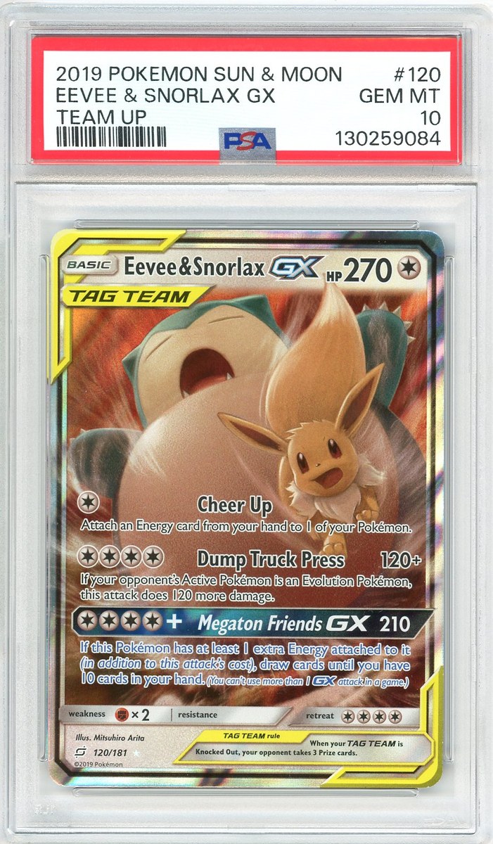 Eevee & Snorlax Gx