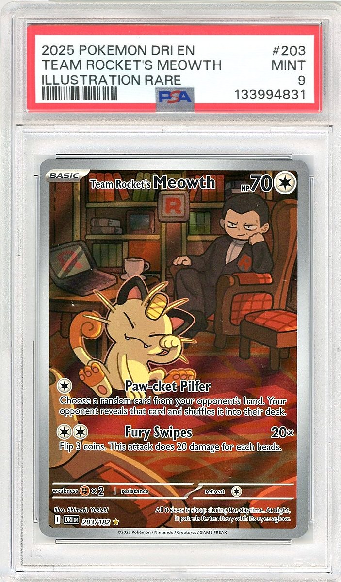 Team Rocket's Meowth IR Destined Rivals