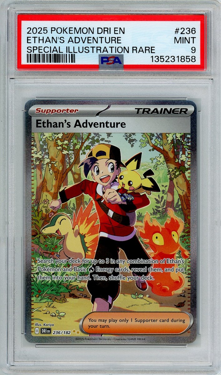 Ethan's Adventure SIR Destined Rivals PSA 9