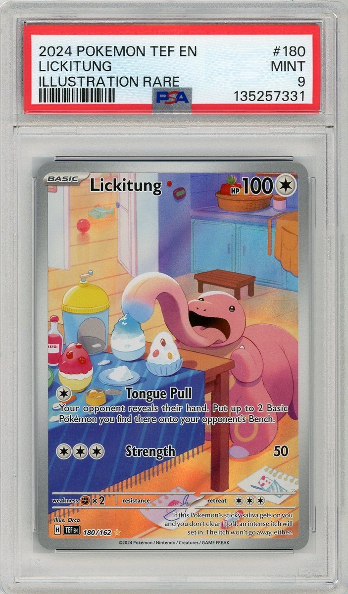 Lickitung IR Temporal Forces PSA 9