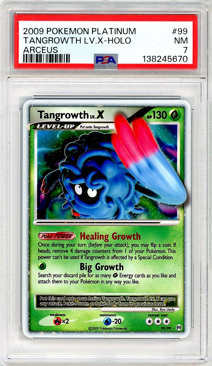 Tangrowth Lv.x Arceus Platinum Arceus