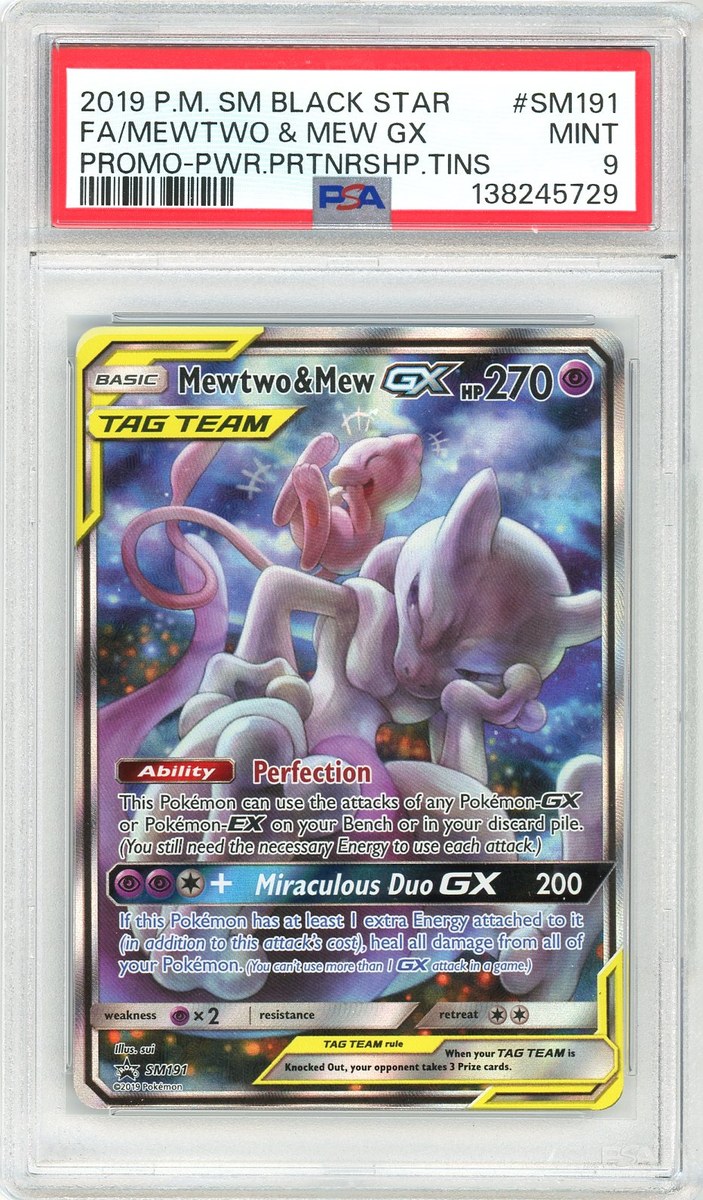 Fa / Mewtwo & Mew Gx