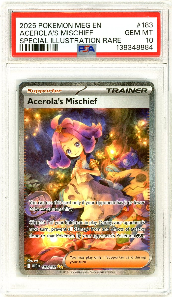 Acerola's Mischief SIR Mega Evolution