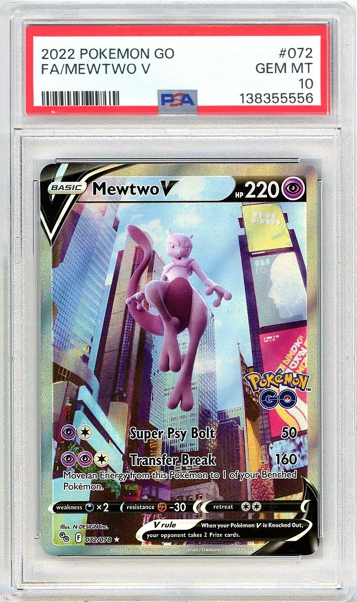 Full Art / Mewtwo V Go