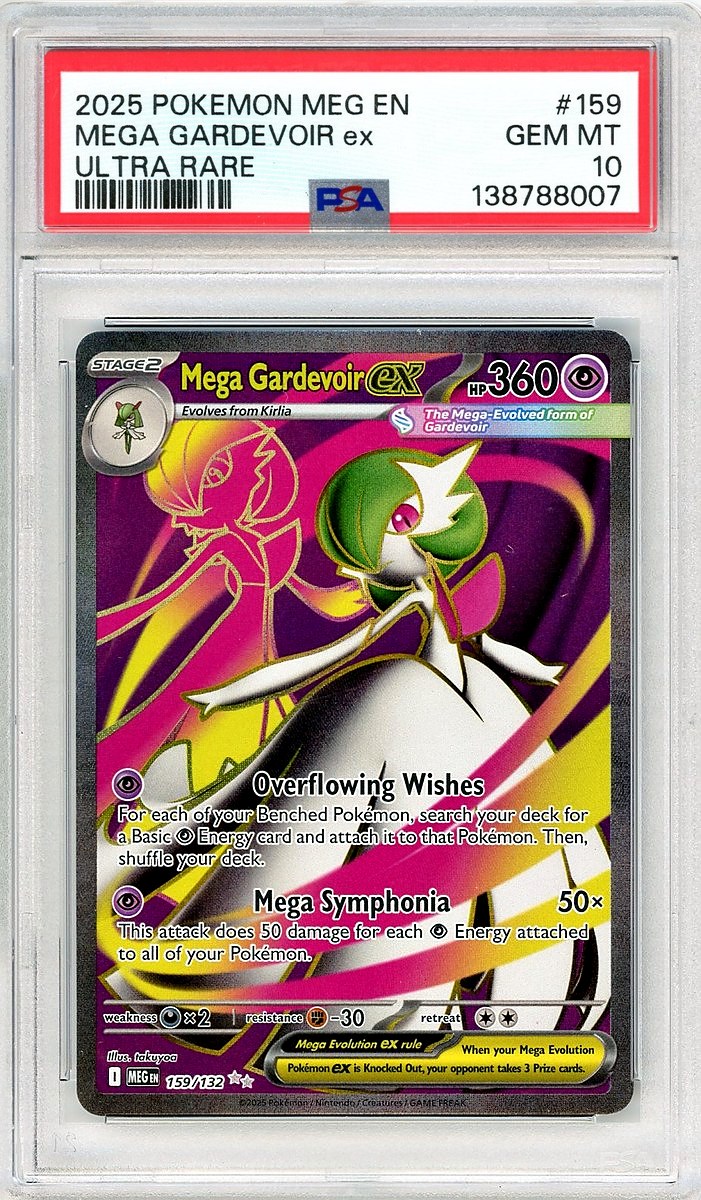 Mega Gardevoir Ex UR Mega Evolution PSA 10