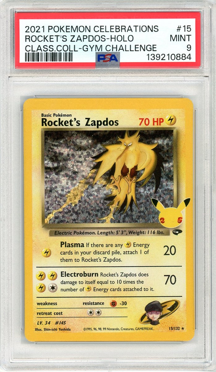 Rocket's Zapdos-Holo