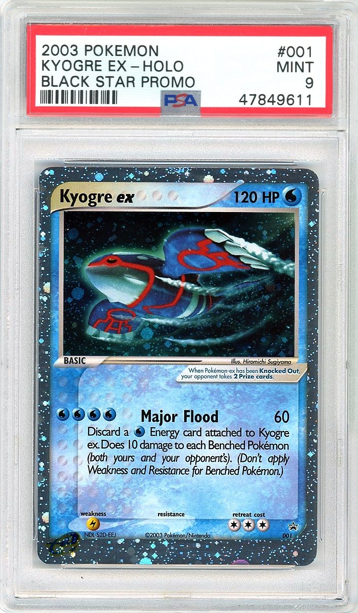 Kyogre Ex Black Star Promo Black Star Promo