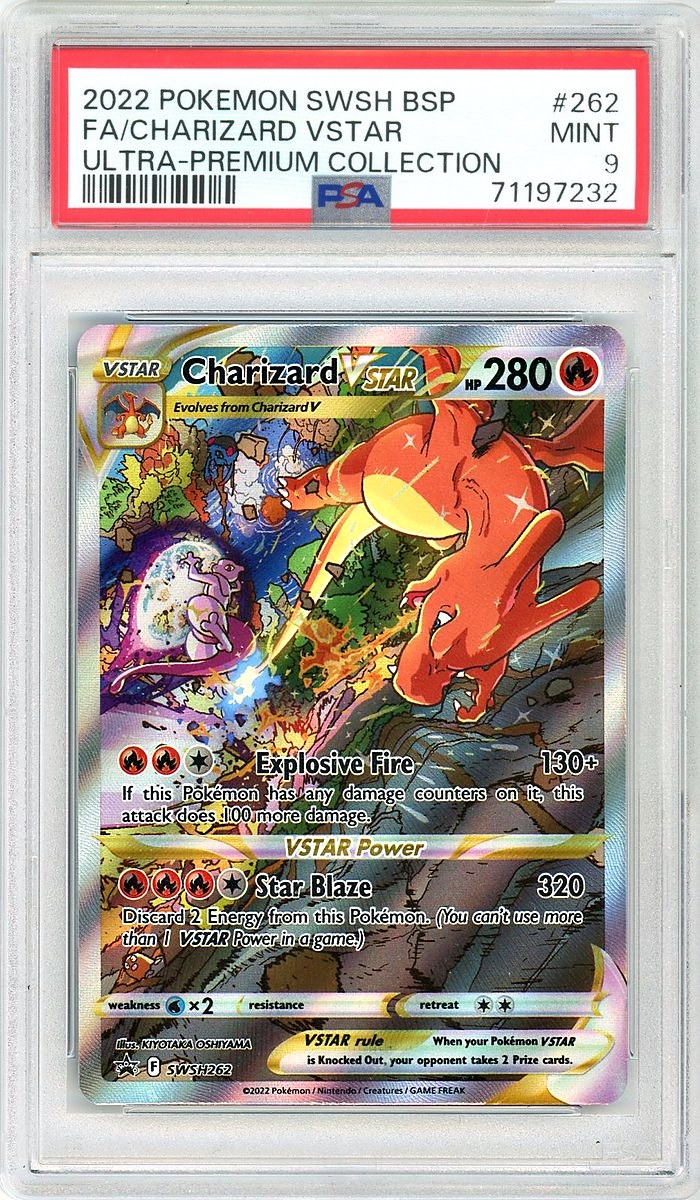Full Art / Charizard VSTAR Sword & Shield Ultra-Premium Collection-Charizard Swsh Black Star Promo