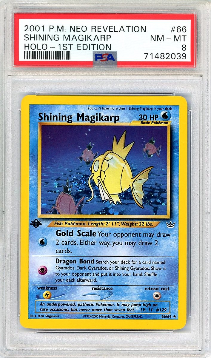 Shining Magikarp SR Neo Revelation