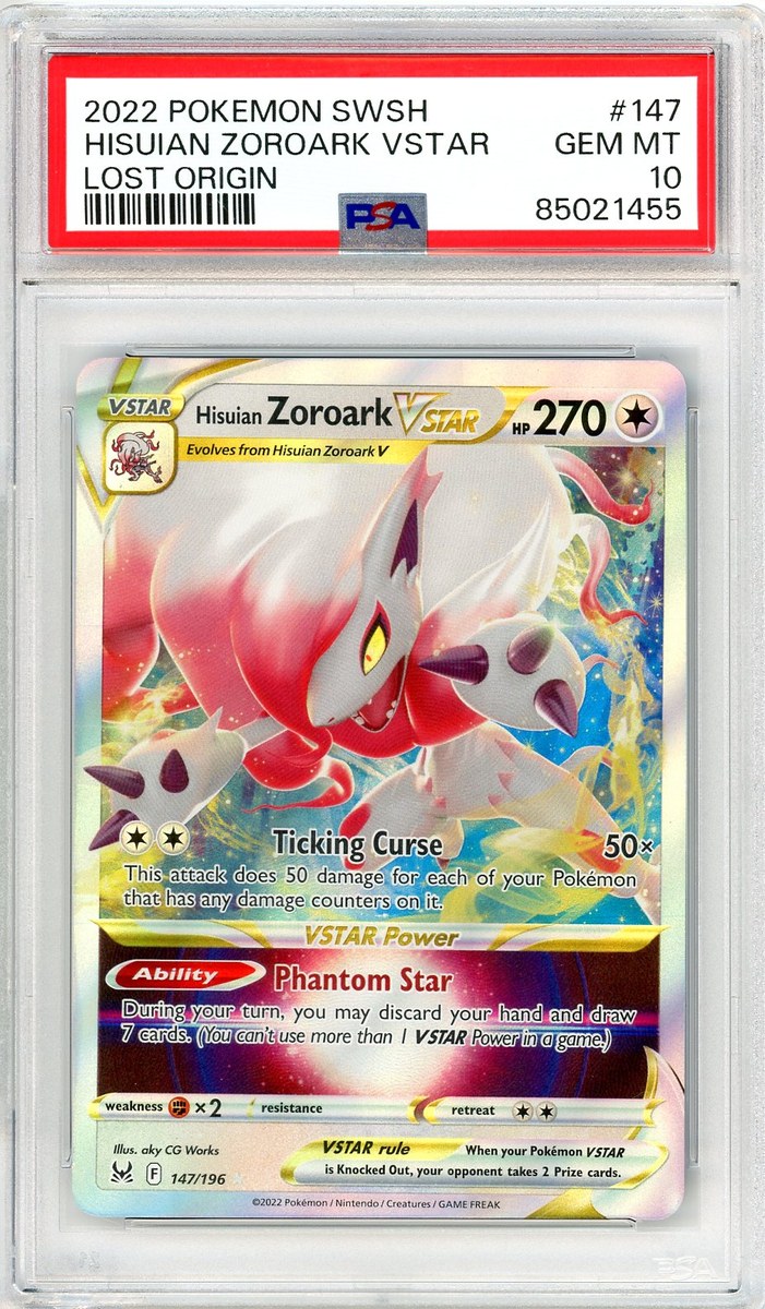 Hisuian Zoroark Vstar