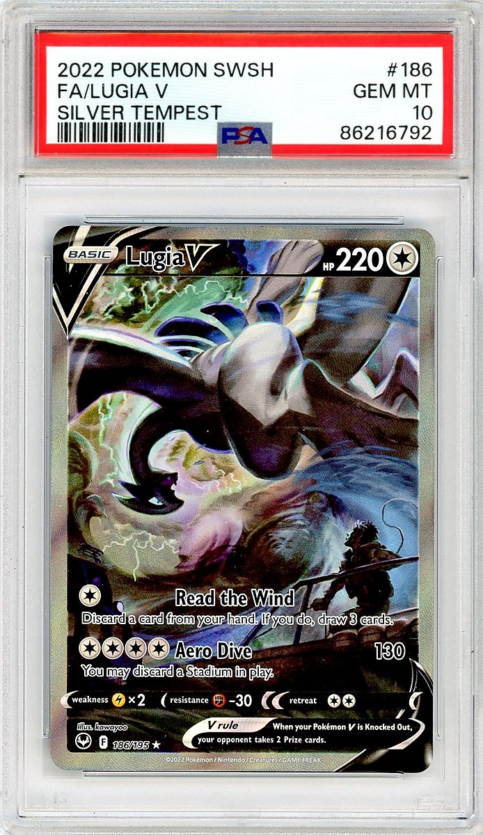 Lugia V FA Sword & Shield: Silver Tempest