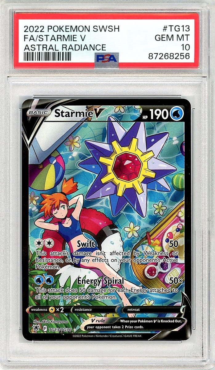 Full Art / Starmie V Sword & Shield Astral Radiance