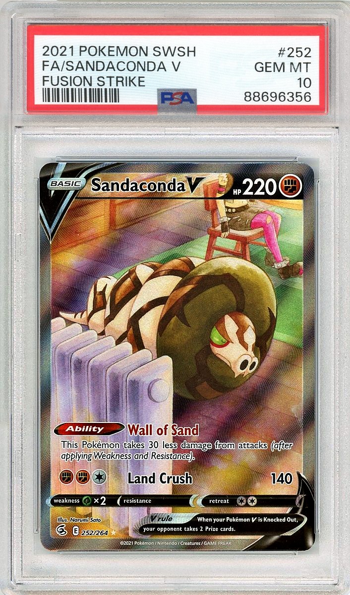 Full Art / Sandaconda V Fusion Strike Sword & Shield Fusion Strike