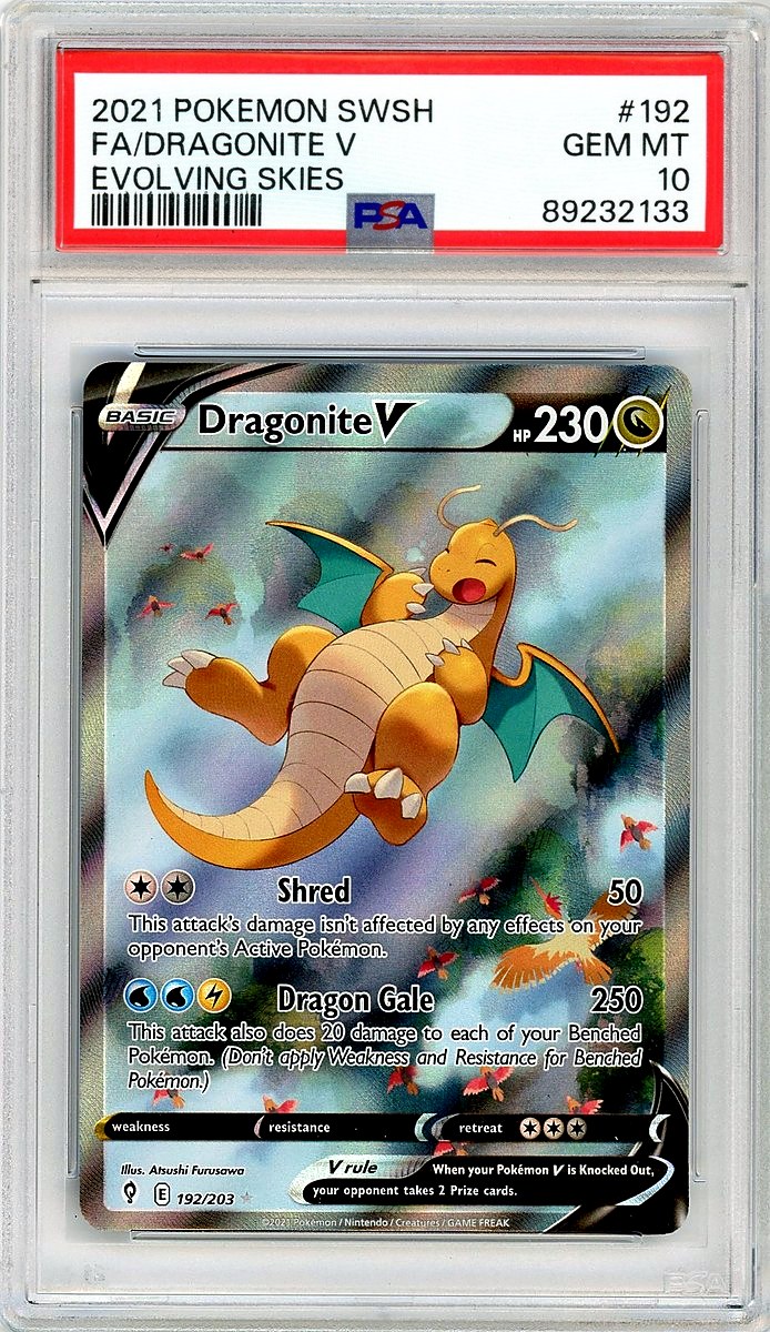 Dragonite V FA Sword & Shield: Evolving Skies