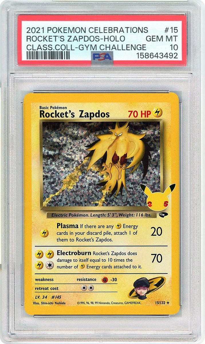 Rocket's Zapdos-Holo