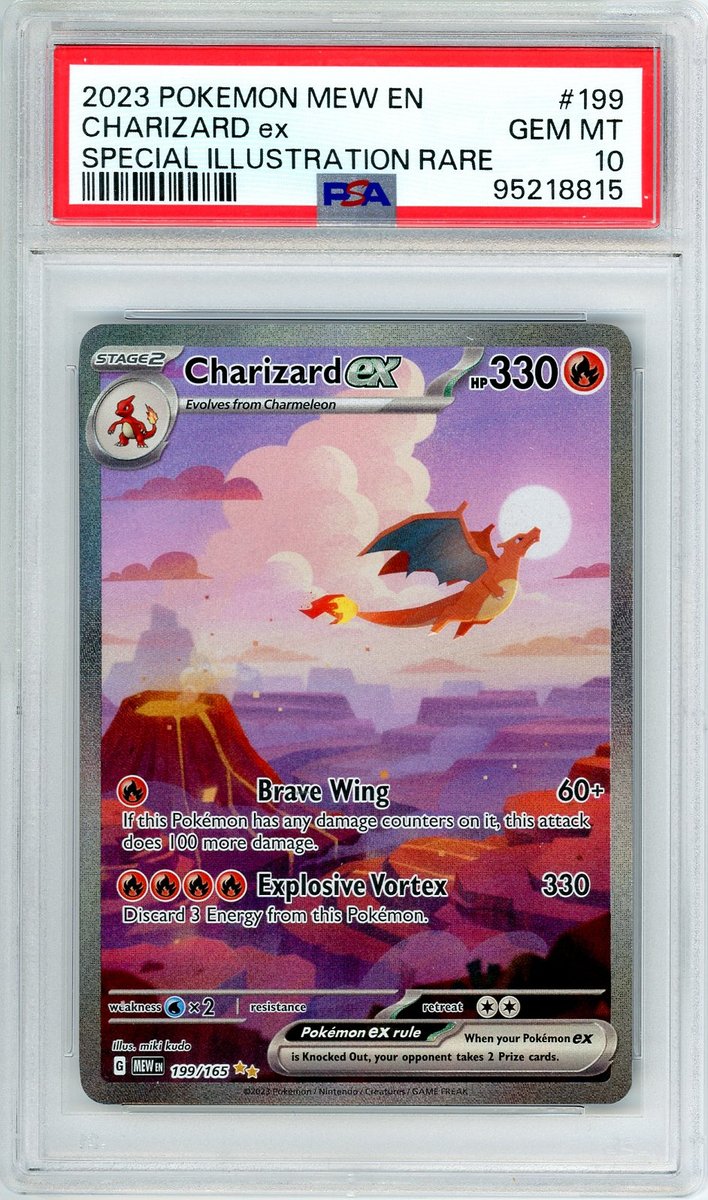 Charizard ex SIR Scarlet & Violet 151 PSA 10