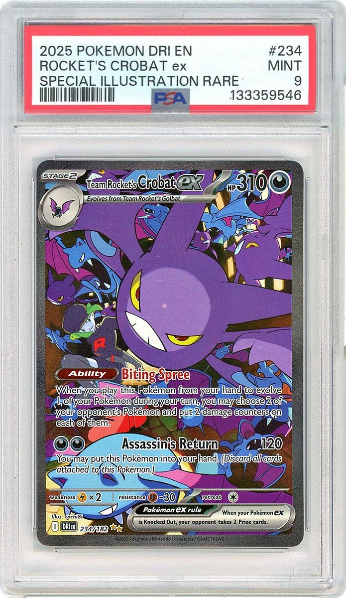 Team Rocket's Crobat Ex