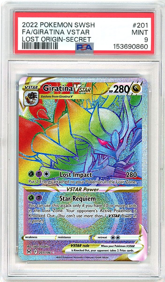 Full Art / Giratina VSTAR Secret Sword & Shield Lost Origin