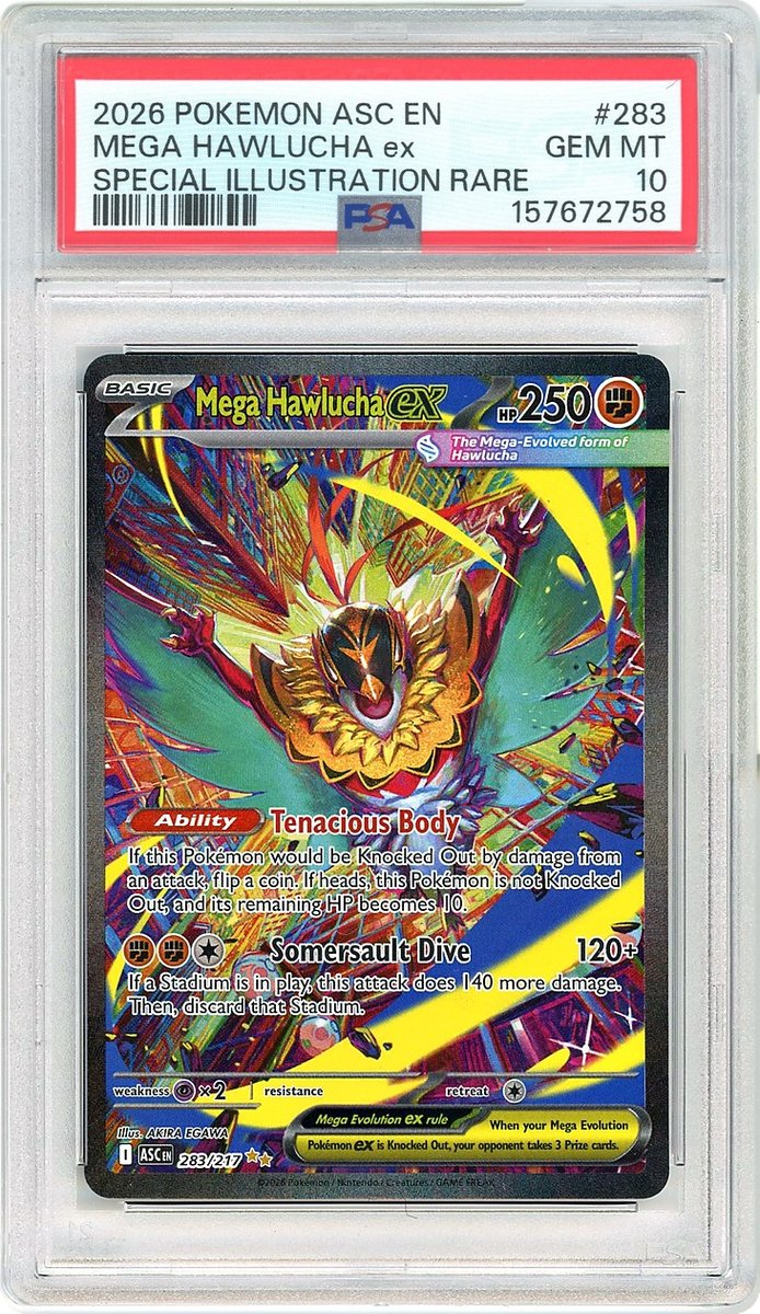 Mega Hawlucha Ex SIR Ascended Heroes