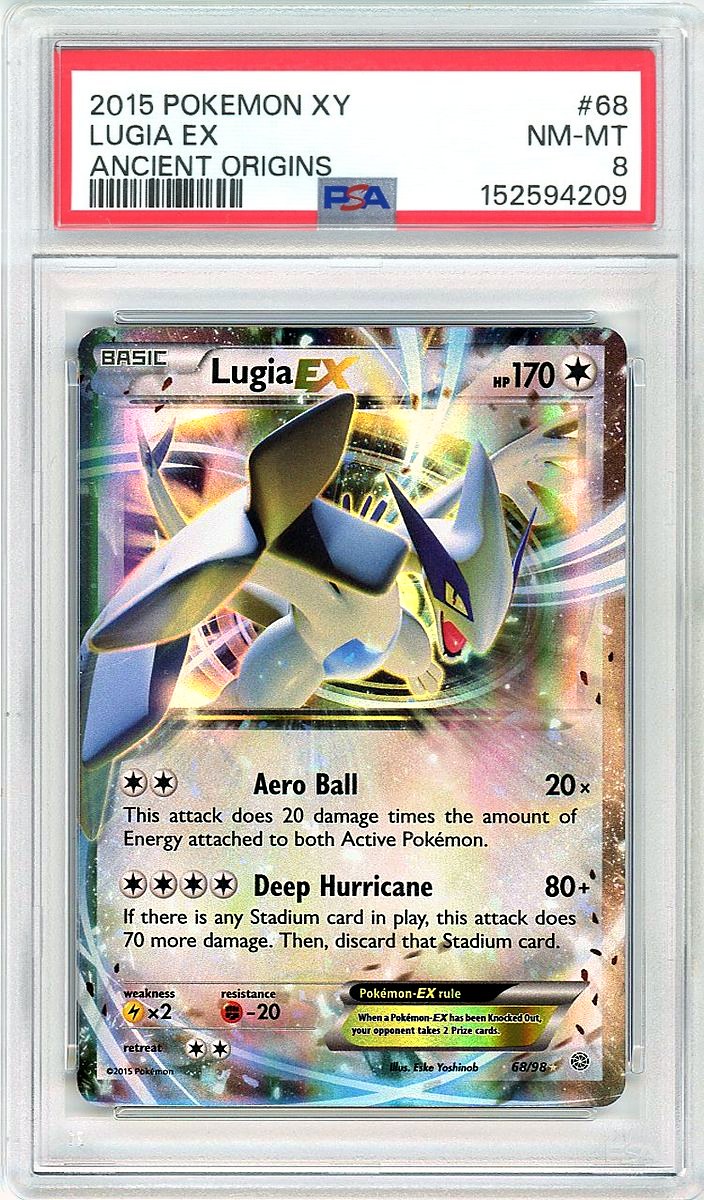 Lugia Ex Xy Ancient Origins PSA 8