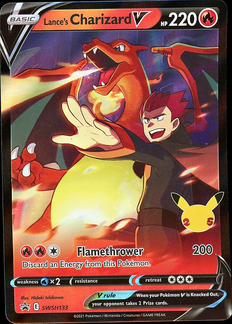 Lance's Charizard V - SWSH133