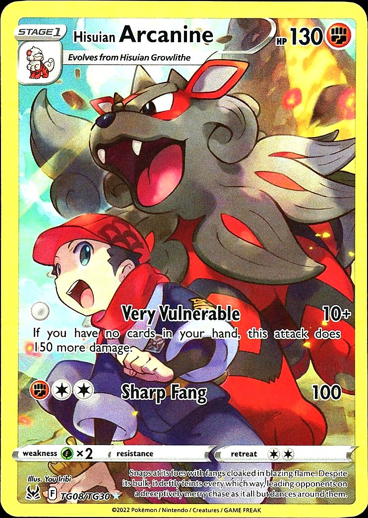Hisuian Arcanine
