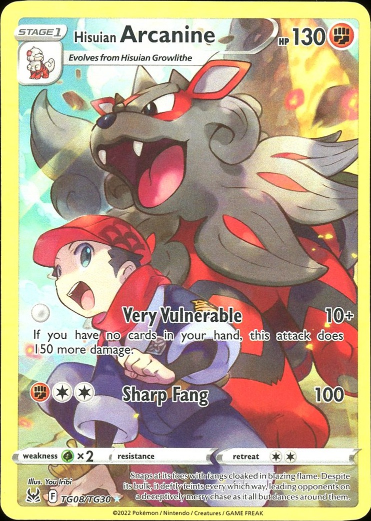 Hisuian Arcanine